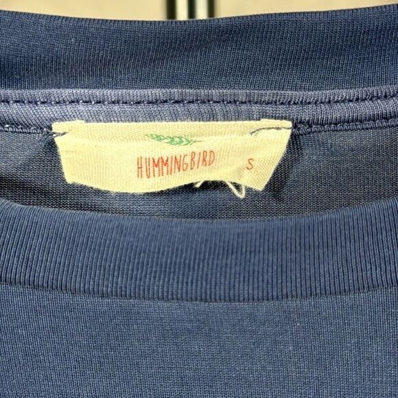 Navy Casual Top with Twist Knot Detail - Picture 7 of 8